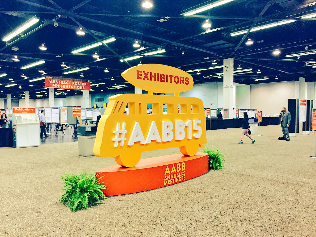 Biosafe_SA's tweet photo. Early morning at Day 3 #AABB15 ! https://t.co/EeRvt1ap84