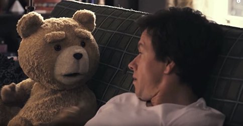 Thank you Seth MacFarlane for these very funny scenes from Ted. Oh, and happy birthday.  