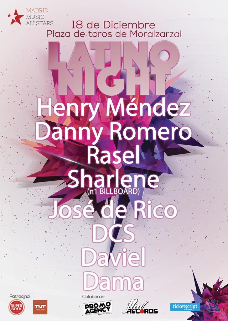 MMusicAllStars's tweet photo. No te lo pierdas 18 DIC #LatinoNight entradas ya a la venta! https://t.co/WbNGg2z8Sl
