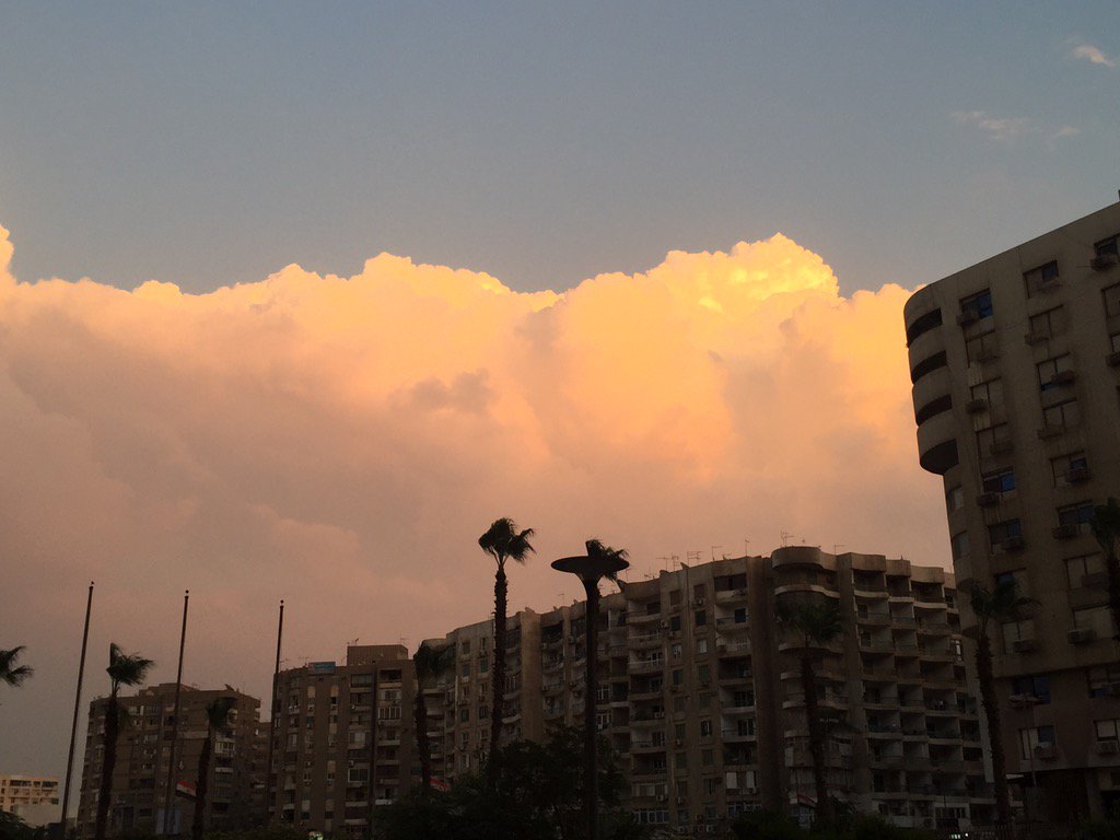 RamiSaad's tweet photo. As #MKCairo concludes, I walk out to this. Winter is coming. https://t.co/HSSXwQ1pOX