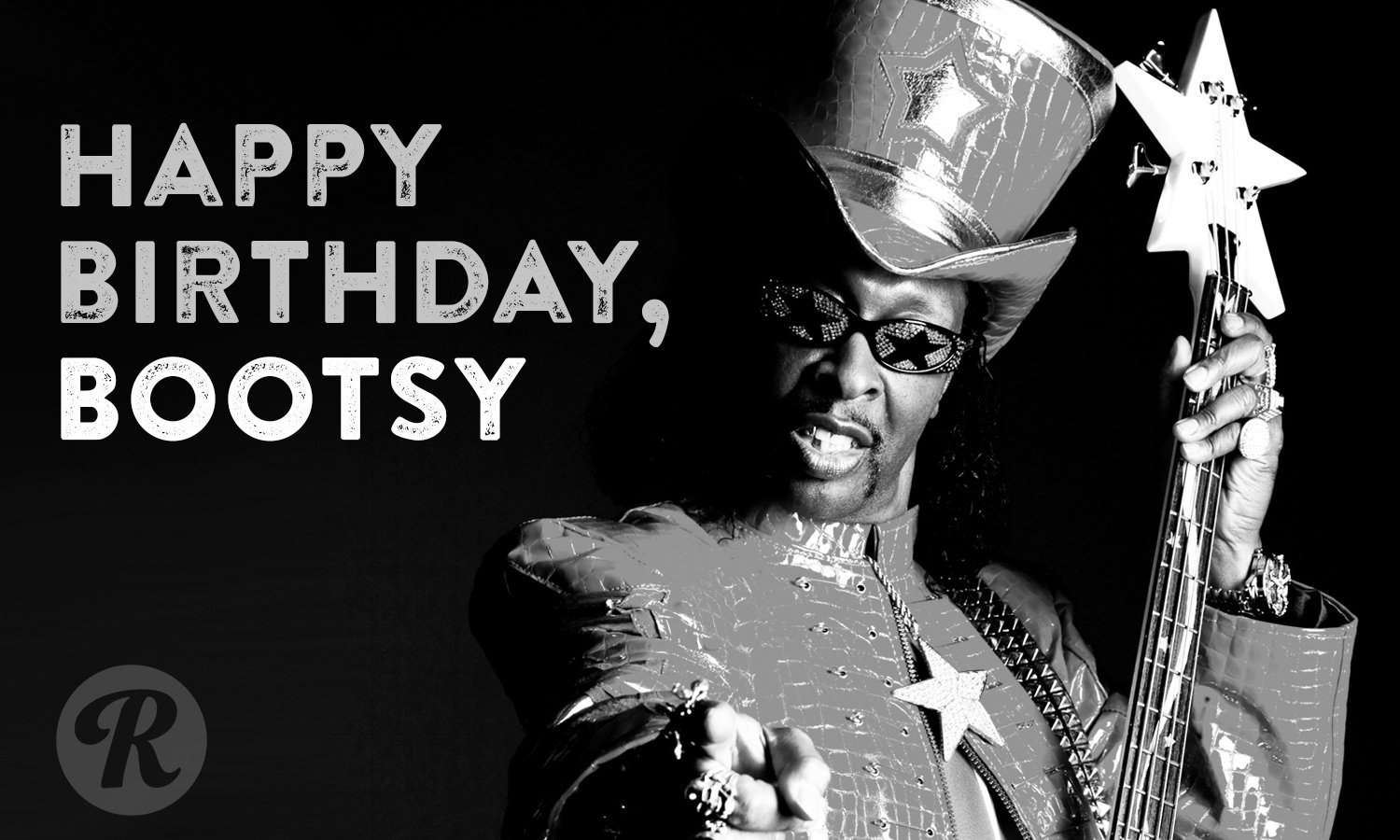 Happy birthday to the funk master Bootsy Collins! 