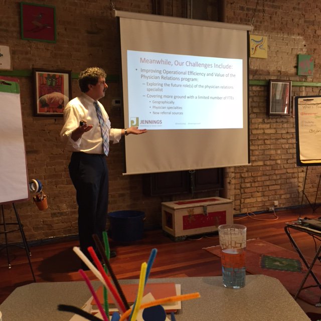 Thanks <a href="/dandunlap/">Dan Dunlap</a> for leading discussion on breakthrough MD marketing ideas w/ #CMOproject team. <a href="/corrigansocial/">Corrigan Consulting</a>