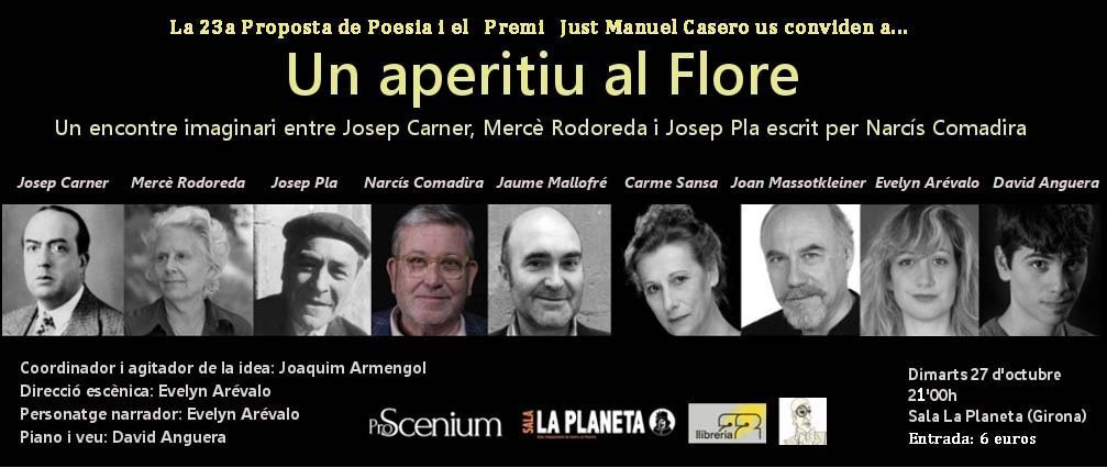 Proscenium_ES's tweet image. Aquesta setmana comença la 23a Proposta de Poesia, vinculada al Premi Just Manuel Casero. Atenció demà!