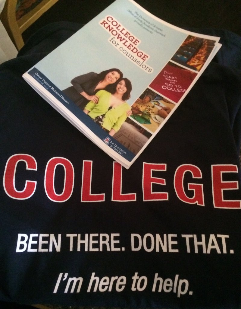 tmoore1220's tweet photo. I can't wait to wear my new shirt!! #schoolcounselors #collegeknowledge https://t.co/fqM1vBPuFu