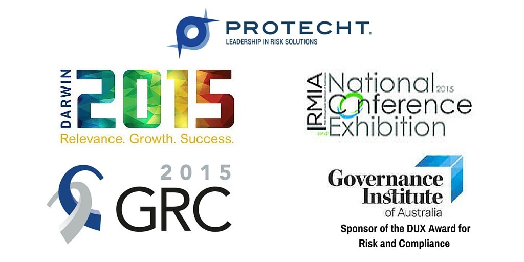 Protecht_Risk's tweet photo. Sep-Oct and Nov.Busy days @Protecht_Risk. #RiskManagement sector Events #COBDarwin2015 #GRC2015 #rmia2015 https://t.co/zi41rCPTmR