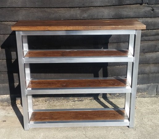 Old meets new-Templar Design integrated aluminium/reclaimed wood shelving, any size templarantiquities.co.uk/#!product-page…
#shelves