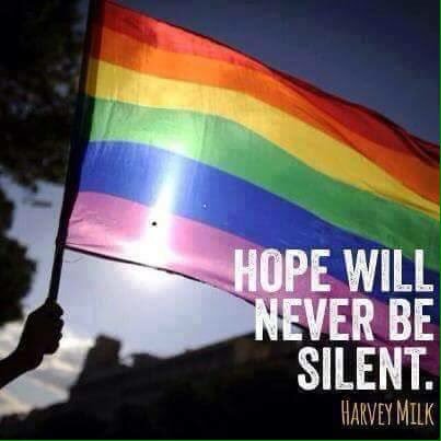 DrRonHolt's tweet photo. Love is blind and knows no gender. Your feelings are real &amp; you are valid! Stand up &amp; be proud of who are are. #LGBT https://t.co/iEi3D5KlT0