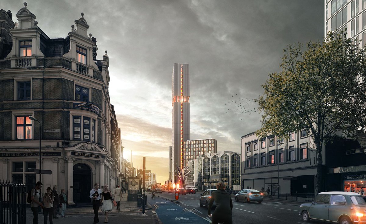 NiallRIngham's tweet photo. #welive @WeWork style micro-apartment designs for Stratford, will also include #coworking https://t.co/CVqwvsjihN https://t.co/PSK4UXyvbS
