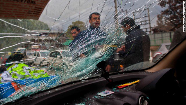 CNN's tweet photo. At least 180 people are dead after powerful #earthquake hits southern Asia, officials say: https://t.co/yz4yqa7meZ https://t.co/X0gHjGb8in