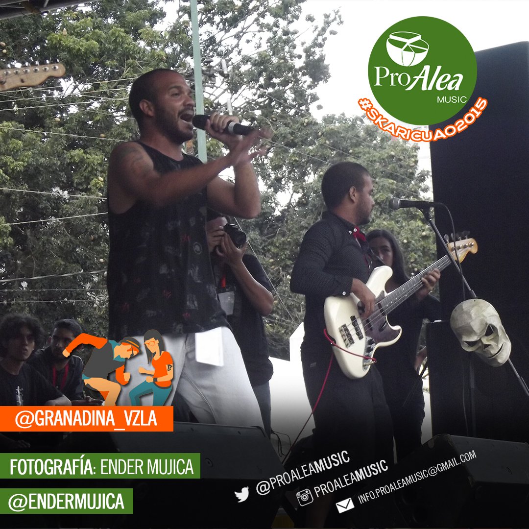 AvilaSRec's tweet photo. Bandas del #Skaricuao2015 @Granadina_Vzla #ProAleaMusic Fotografía: @endermujica https://t.co/lprqu71hRn