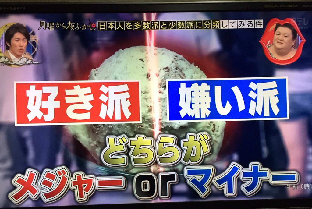 月曜から夜ふかし チョコミント 論争勃発 好きな人は味覚障害 ガールズちゃんねる Girls Channel 月曜から夜ふかし チョコミント 論争勃発 好きな人は味覚障害 ガールズちゃんねる Girls Channel