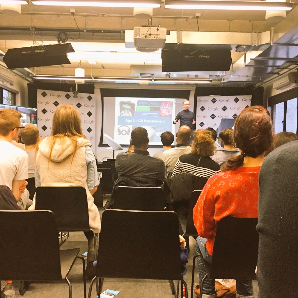 LiamLinley's tweet photo. Outstanding talk from Pete Downton @CampusLondon #CampusLondon https://t.co/YxQkUEYHpy