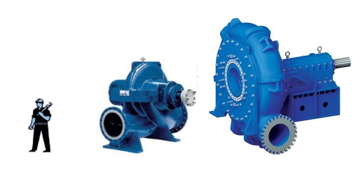 KSBcompany's tweet photo. Power in the house! Size differences between man, #processpump & #slurrypump MDX https://t.co/UuWtaOozjy https://t.co/zGylVbmFJz