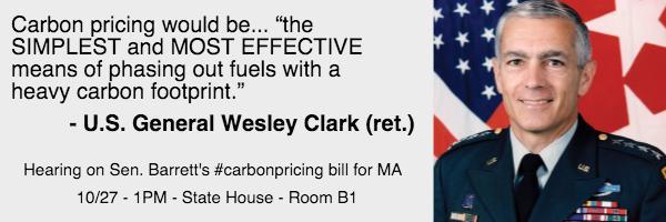 senatorbarrett's tweet photo. #carbonpricing #mapoli Carbon pricing hearing tomorrow - 1pm - State House Room B-1 https://t.co/DGGDQNGxmc