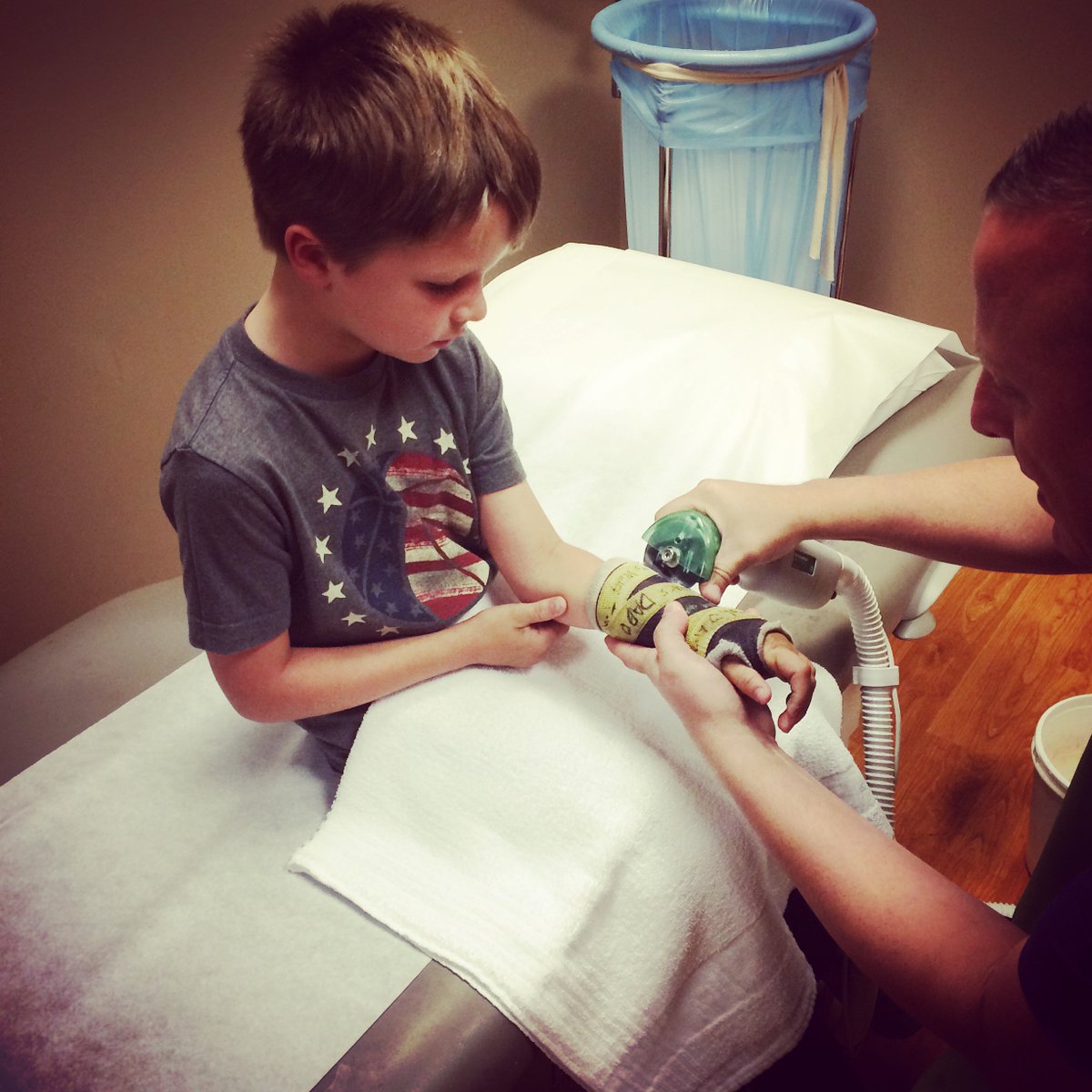 LPriesmeyer's tweet image. Hold your nose Columbia, the cast is coming off!