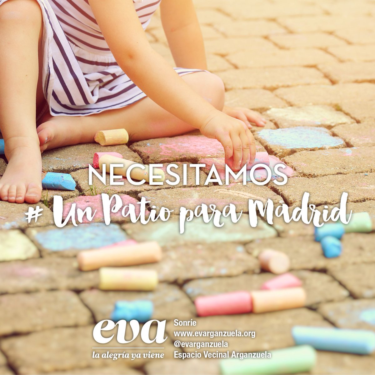 evArganzuela's tweet photo. Necesitamos @patiomaravillas para encontrarnos, conocernos, reunirnos y disfrutar #UnPatioParaMadrid @mlg_madrid https://t.co/MEbZ2EzwBP