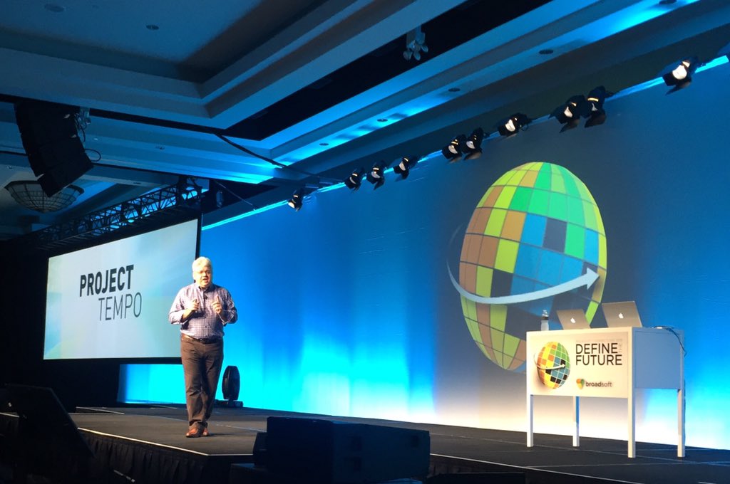 @michael_tessler giving Project Tempo to the world! #bsftconnections <a href="/BroadSoftNews/">BroadSoft, Inc.</a>