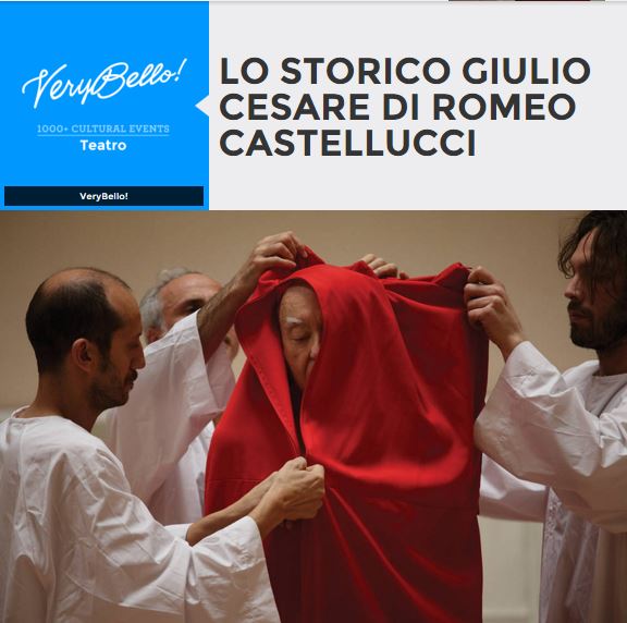 VeryBello's tweet photo. #Domani in scena #GiulioCesare di Romeo Castellucci riallestito in frammenti @romaeuropa Terme di Diocleziano #Roma https://t.co/nNmyqo6Q44