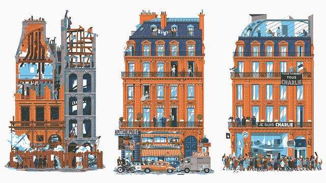 FastCoDesign's tweet image. 750 years of Parisian history, as told through architectural illustrations: f-st.co/UcKIWMP