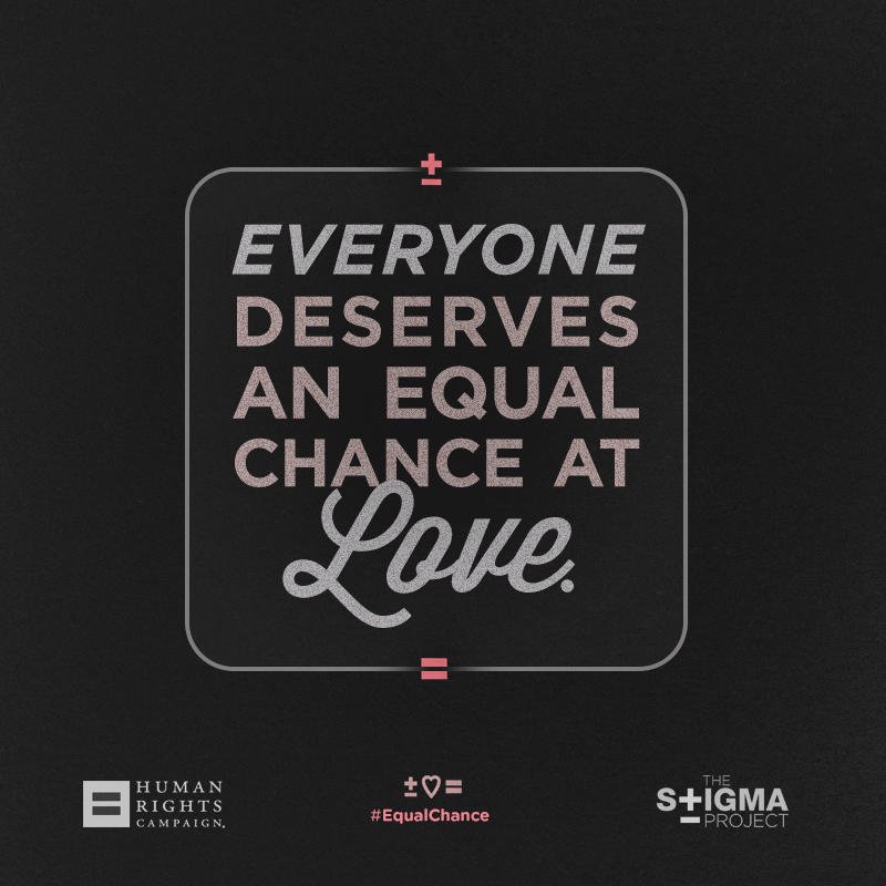 CaliforniaPTC's tweet photo. #MondayMotivation Everyone deserves the chance to love no matter what! #TheStigmaProject @Stigma_Project https://t.co/9Y32HhF52q