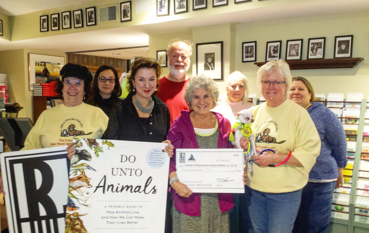 Thrilled to present FNHAS w/ pre-sale proceeds from <a href="/DoUntoAnimals/">Tracey Stewart</a>! <a href="/artisanbooks/">Artisan Books</a> <a href="/WorkmanPub/">Workman Publishing</a> #DoUntoAnimals