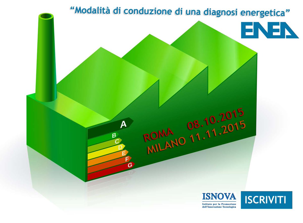ISNOVAscrl's tweet photo. MODALITA' DI CONDUZIONE DI UNA DIAGNOSI ENERGETICHE-Milano 11.11.2015 ISCRIVITI https://t.co/m5sIGaaXyk https://t.co/ohdjKEeUzm