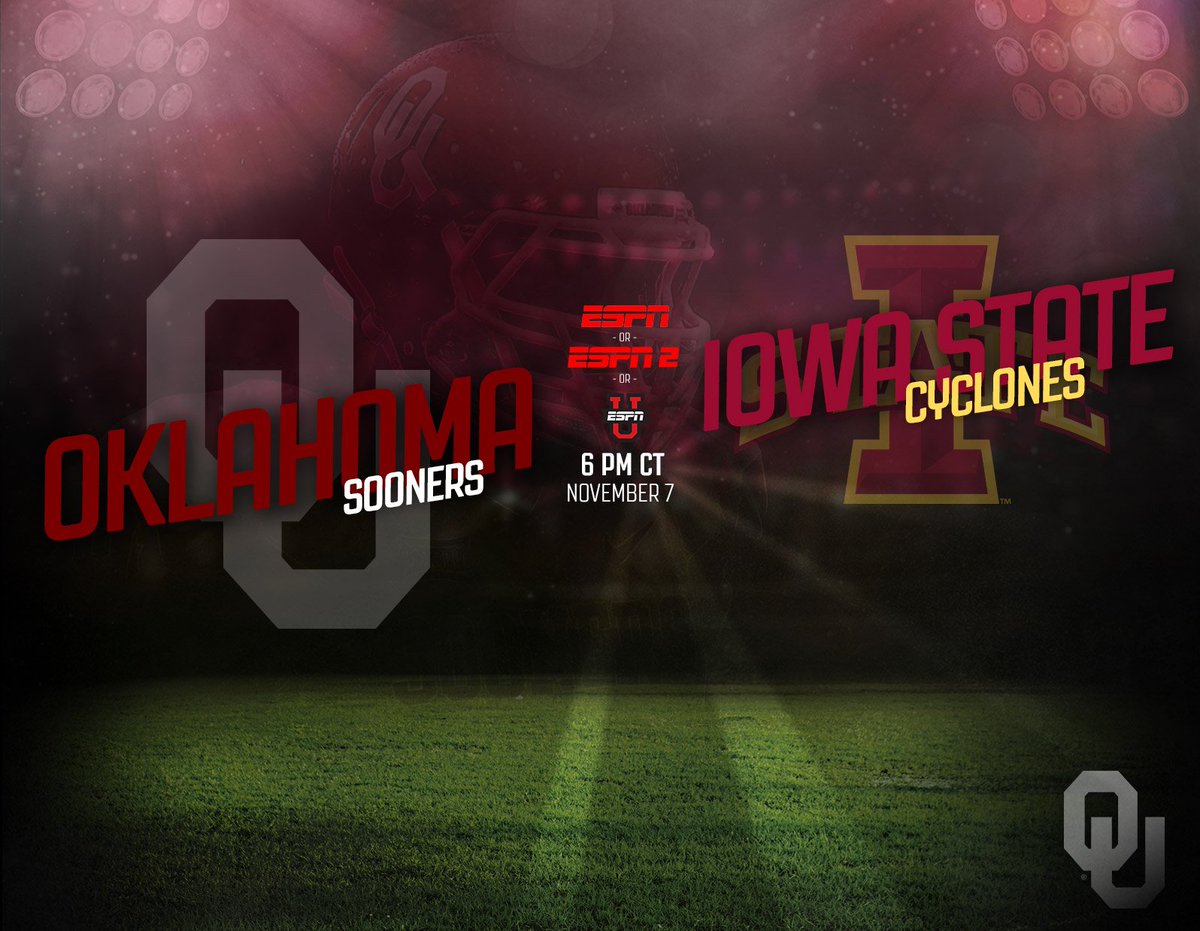 OU_Football's tweet photo. You now have plans. 😉 #Sooners 

Don't miss out ➡️ https://t.co/zHb1SJheP3 https://t.co/pq4aGtcj2d