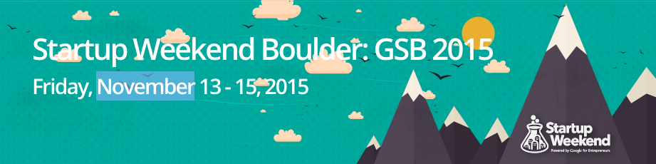 P2Binvestor's tweet photo. Register 4 #Startup Weekend Boulder! Join our #CEO @krismtl as she judges on Demo Day! https://t.co/x13OGaNq2n https://t.co/dp5DrXXssA