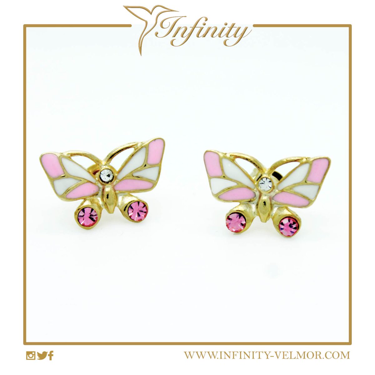 JoyeriaInfinity's tweet photo. Estas lindas mariposas las encontraras solo en Joyería Infinity
#EleganciaEnTi https://t.co/Q9eO3yFBs8