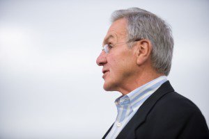 ColoradoStateU's tweet photo. A little Sonny Lubick to start off your Monday. 

"Leadership the Lubick way." 
@CSUSource: https://t.co/2btT5RfoMf https://t.co/IKFND7mX4e
