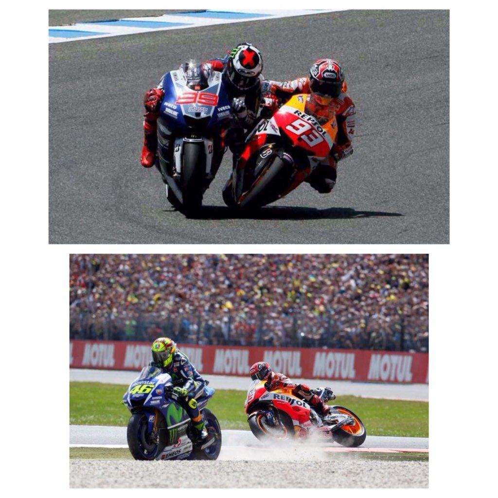 RKabeza's tweet photo. Ala gente q ahora defiende tanto a marquez parece q se le olvida lo que ace el amenudo el cerdo!#VamosVR46 #GoRossi https://t.co/5cBH3EP5PY