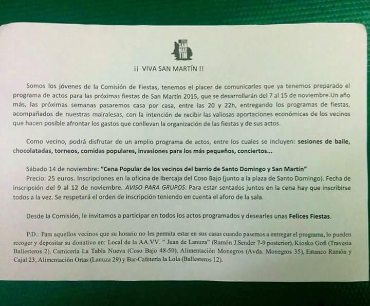 vivasanmartin's tweet photo. Hoy empezamos a pasar por las casas del barrio para pedir la colaboración de nuestros vecinos. VIVA SAN MARTIN!!!!!! https://t.co/ItCb75HvfA