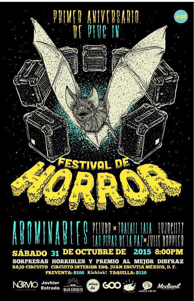 abominablesmx's tweet photo. Los esperamos en el #FestivalDelHorror este 31 en @Elbajocircuito @quieroplugin invita! Aprovechen la preventa! https://t.co/3NbofOdiiy