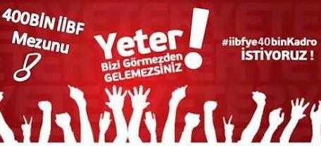 sld_bgc's tweet photo. Yeter diyoruz artik #iibf40Binkadroistiyor bizi görmezden gelmeyin @akofis @Akparti @Ahmet_Davutoglu https://t.co/SoqoYzwZlZ