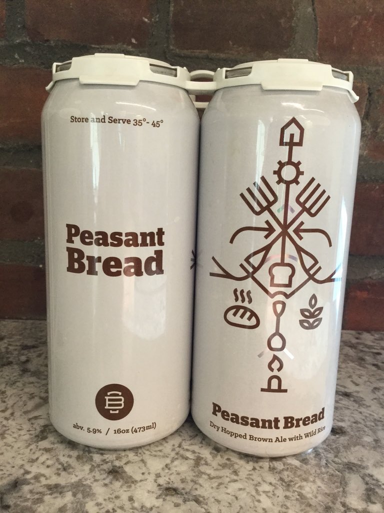 citymarketbeer's tweet image. Another new #VTBeer from @BurlingtonBeer has arrived! #PeasantBread #BrownAle