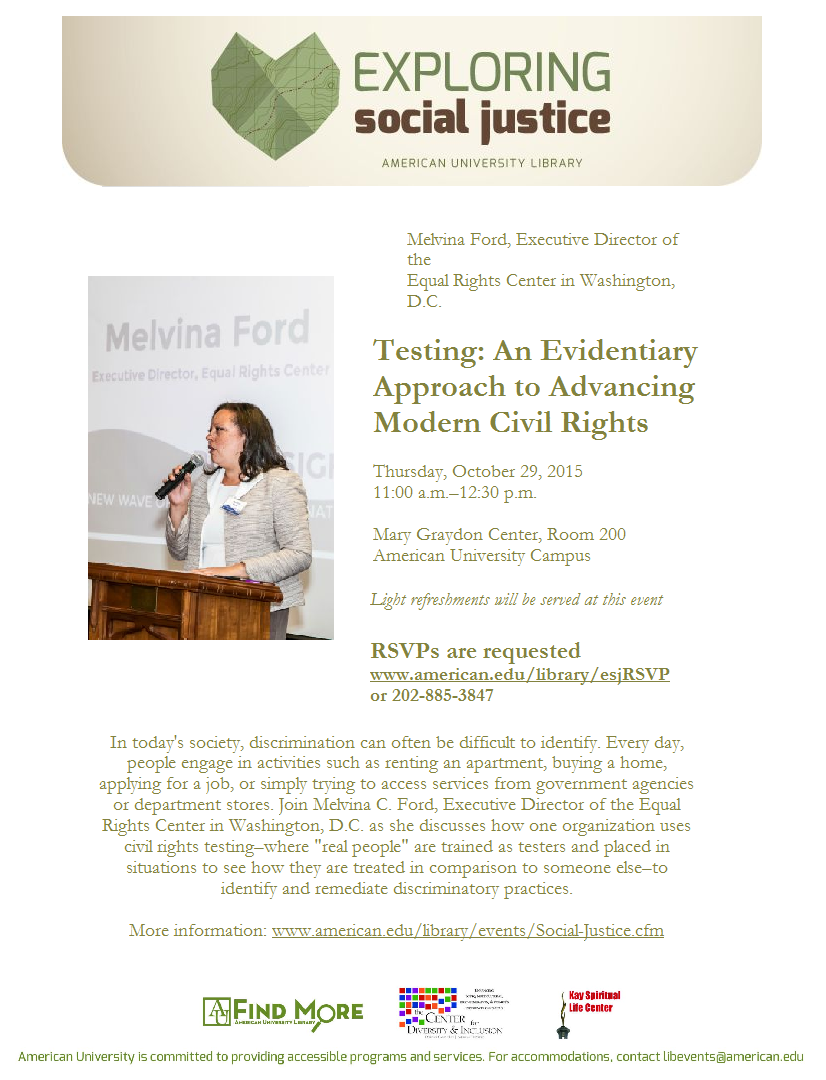 Don't forget to RSVP to the social justice event this Thursday in the Mary Graydon Center Room 200!