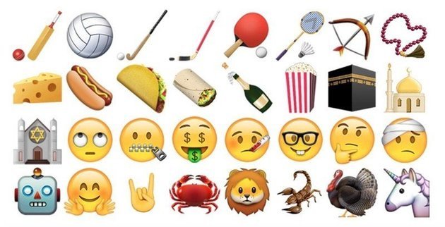 isitgossip's tweet photo. #AppleiOS9.1 update lets you use a whole host of new #emojis, RT if you like! https://t.co/xP3rUapZqs https://t.co/O6OqFts6rV