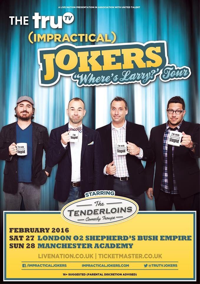 Joe_Gatto's tweet photo. Finally for all those asking. WE'RE COMING TO THE UK!!!!  So excited for these shows in Feb to see all you fans! https://t.co/P4Oyl4Z8Cu