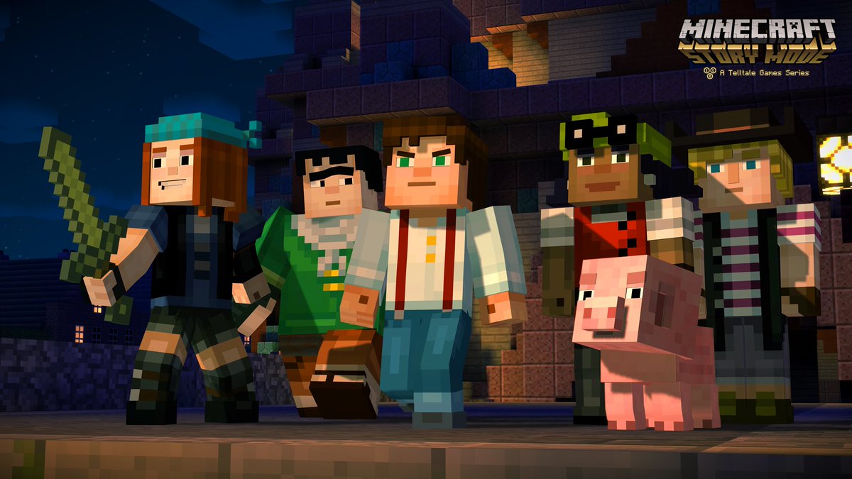 HardGame2's tweet image. [#Noticia] La versión física de Minecraft: Story Mode, disponible este viernes || hardgame2.com/android/la-ver…