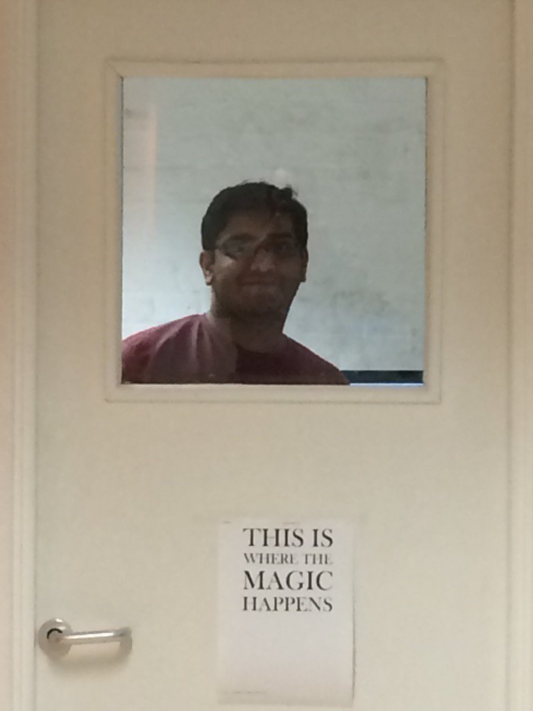 CANDDi's tweet photo. Developers 'locked' in the spare office https://t.co/rNJJCelRzQ