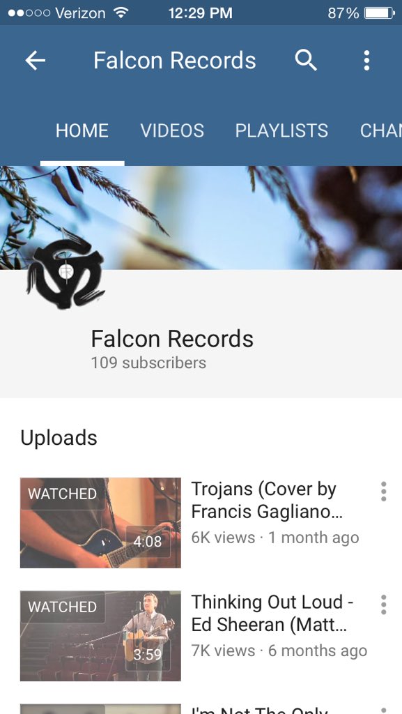Falcon_Recreate's tweet photo. Thanks for all the support! We made it to 100 subscribers! #NewMusicMonday #Music https://t.co/GQX6r88xal