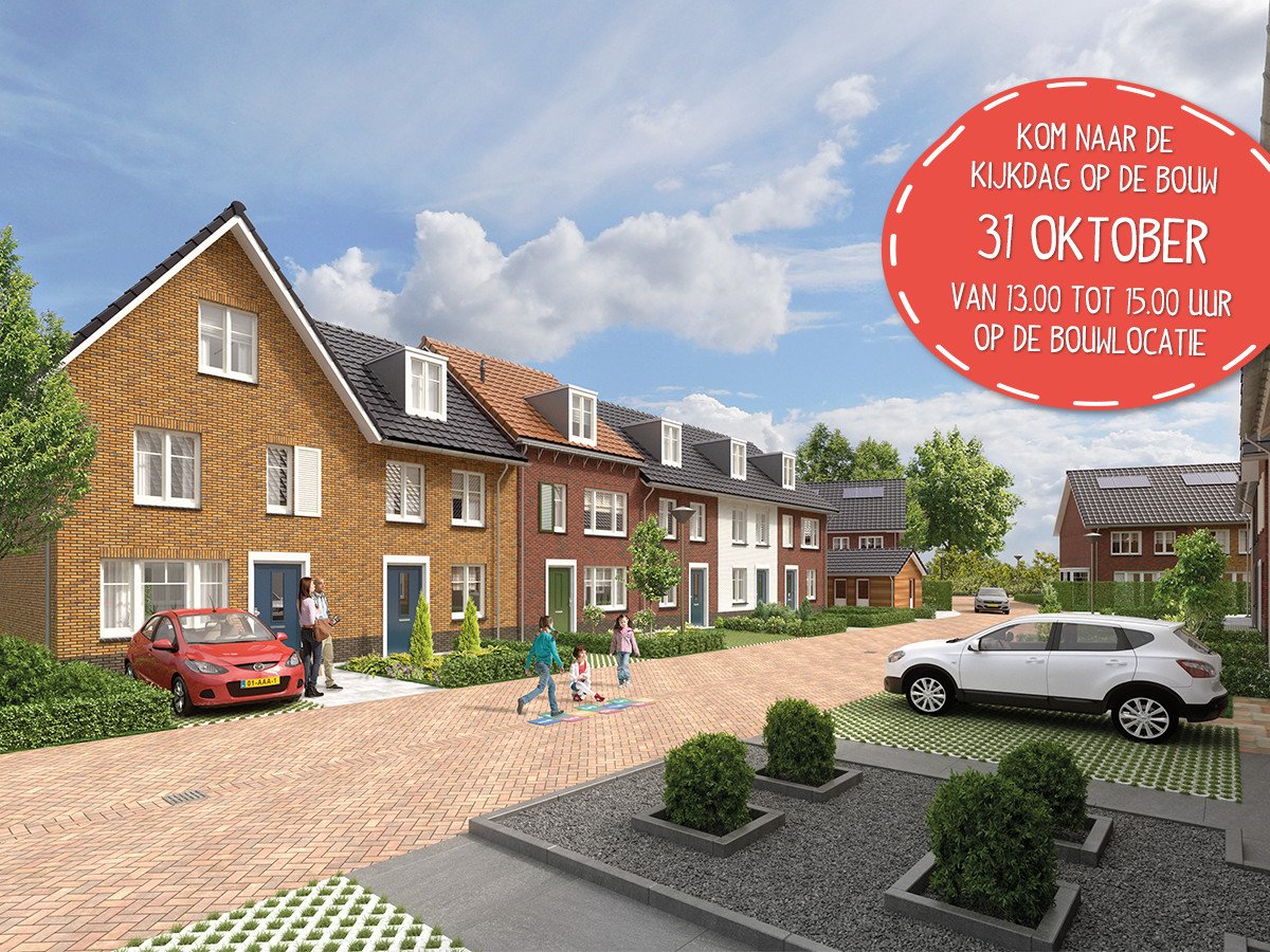 Kijkdag op de bouw op 31 oktober a.s. van 13.00 tot 15.00 uur op de bouwlocatie van Broekrijk! #wonen #nieuwbouw