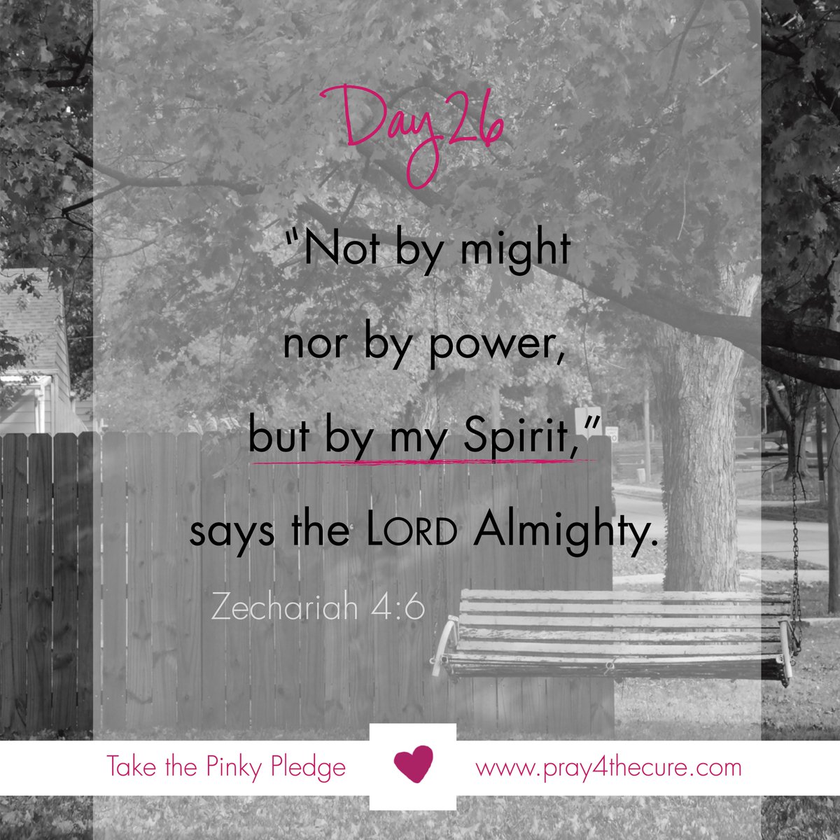 Lord, we call on your Spirit as we #pray4thecure. #BreastCancerAwareness