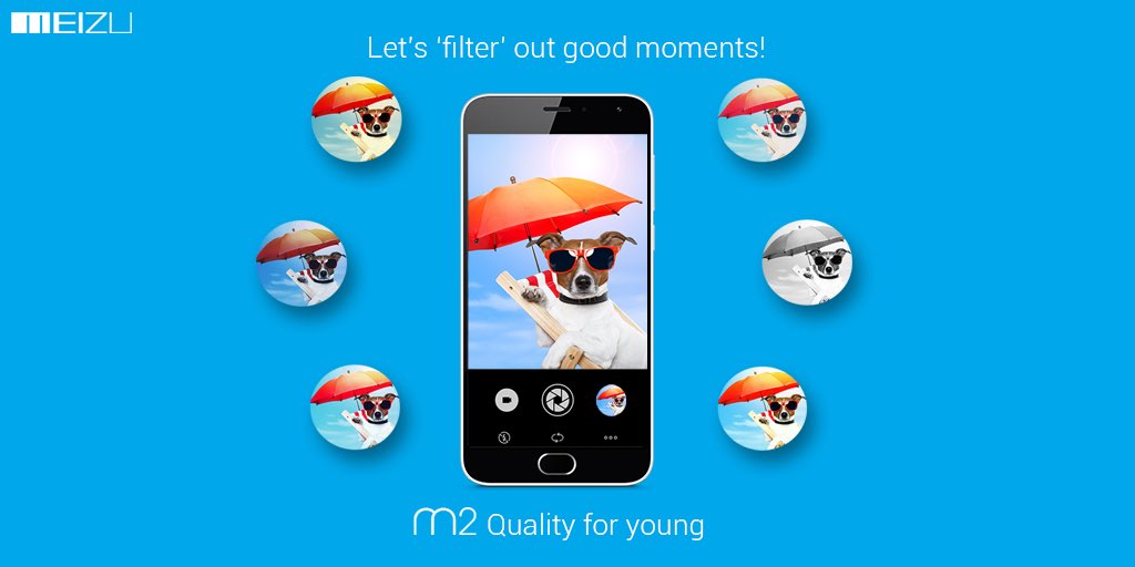 Meizu_India's tweet photo. Use 13 filters present in the camera of your #Meizum2 to give photographs a new look every time!
#QualityForYoung https://t.co/z1UEHwcQ3y