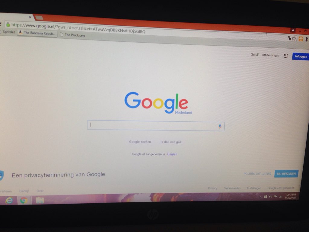 doubleOO7_'s tweet photo. Fuck whoever changed Google into Dutch... This is 'Murica 🇺🇸 https://t.co/F7dabZdo3K