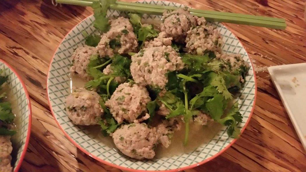 TorontoYeee's tweet photo. Delicious balls from #AFoodMob #PanBall2015 day: Swedish, Braised Lion's Head, Shrimp and Pork Coriander https://t.co/yh98BKkLdz
