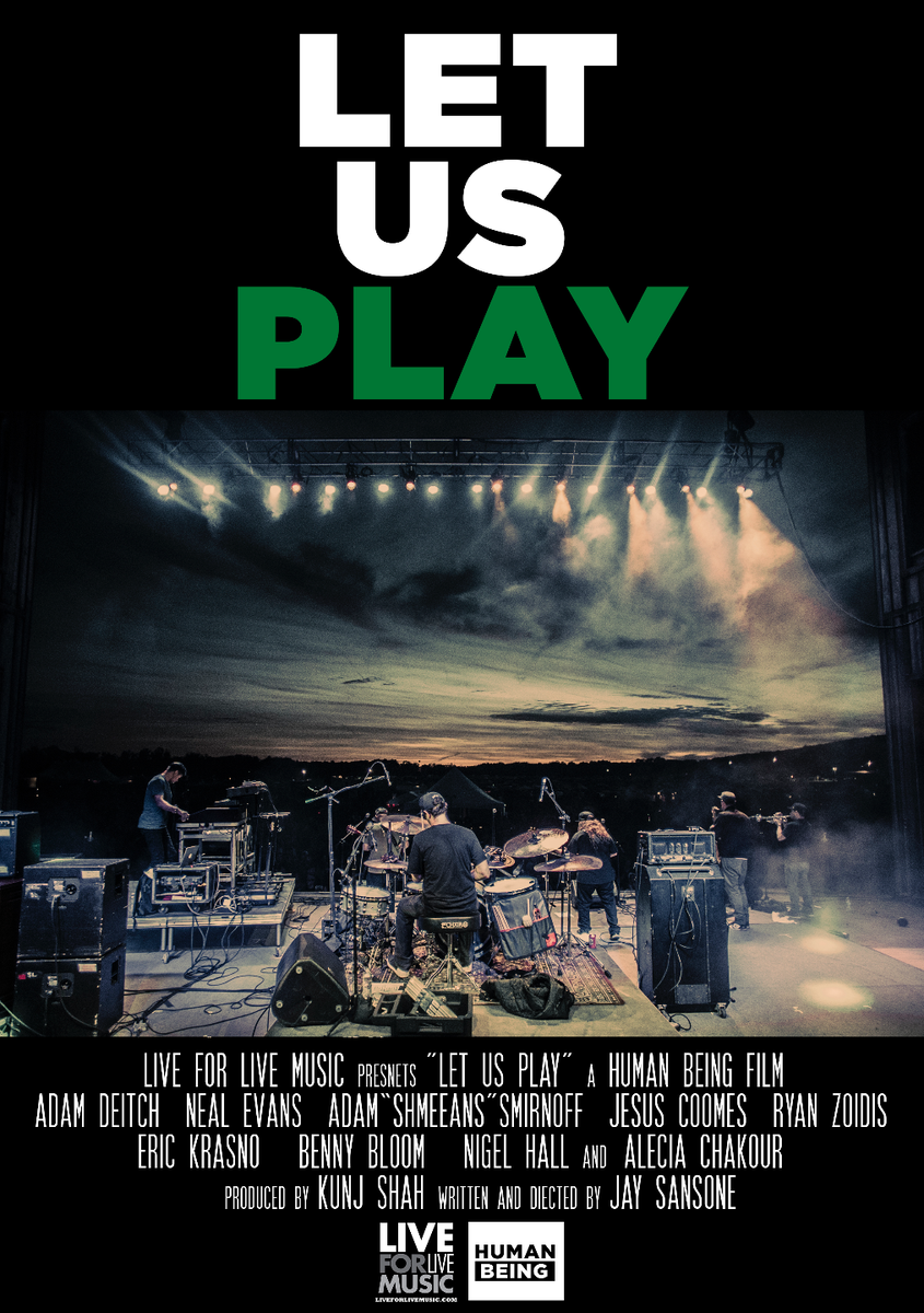 View the trailer for 'LET US PLAY' now via <a href="/L4LM/">Live For Live Music</a> &amp; <a href="/HumanBeingMedia/">Human Being</a> 
Watch Here: bit.ly/1WdTbKS