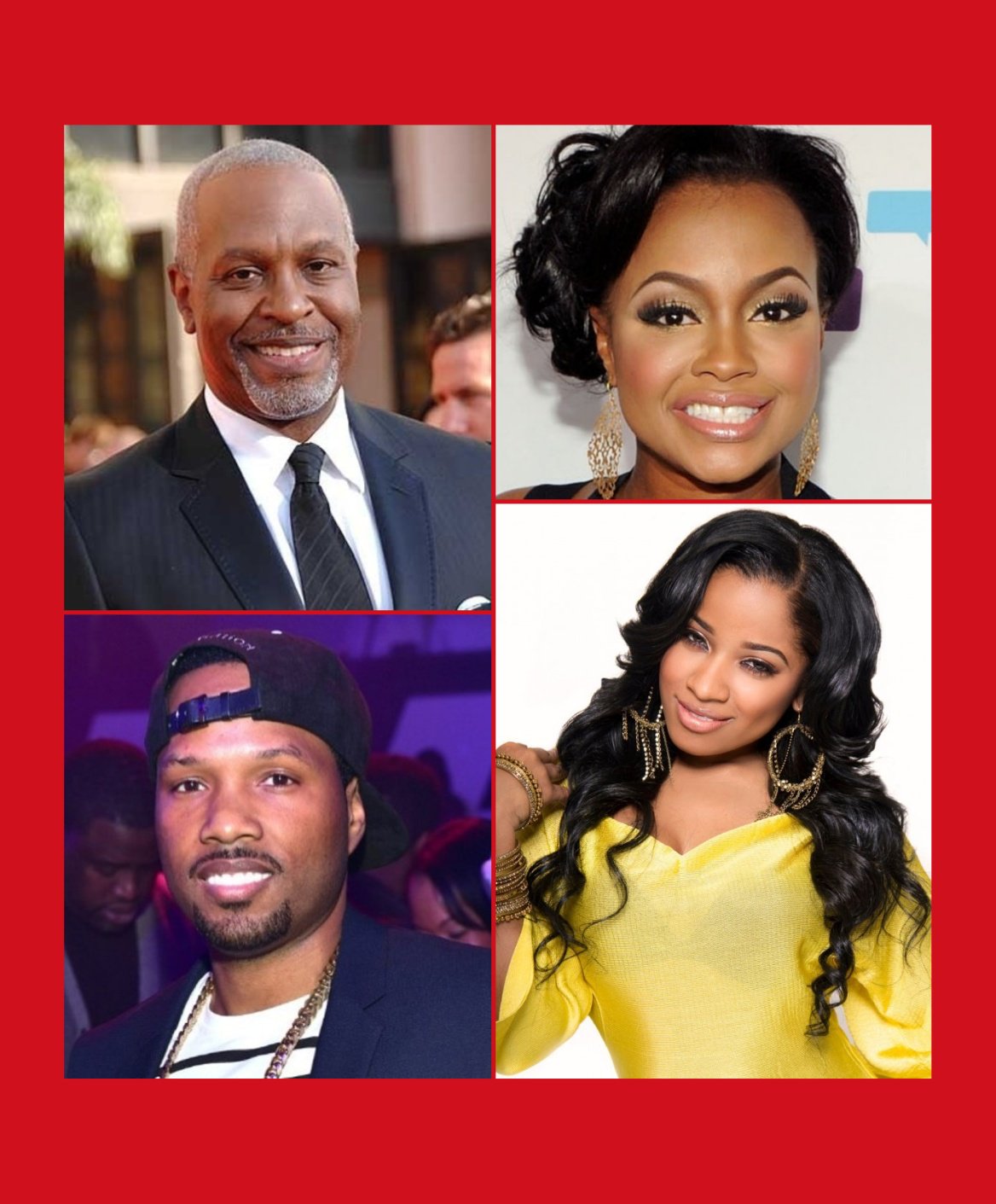  wishes Phaedra Parks, Antonia Wright, Mendeecees Harris & James Pickens Jr, a very happy birthday 