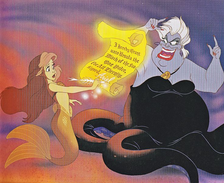 kmchpmn's tweet photo. @ProfVarona Could you argue unconscionability in the K btwn Ariel &amp; Ursula? #VaronaKs #justice4disneyvillains https://t.co/w71nz5XSWR