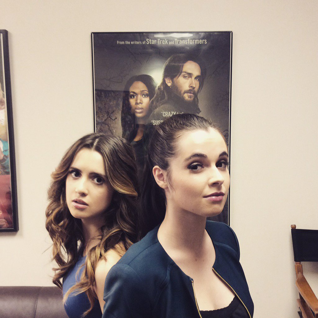 lauramarano's tweet photo. Thanks @GDLA for today! Also, @VanessaMarano and I were meant to be on Sleepy Hollow...just saying https://t.co/Q9uelrjUF0